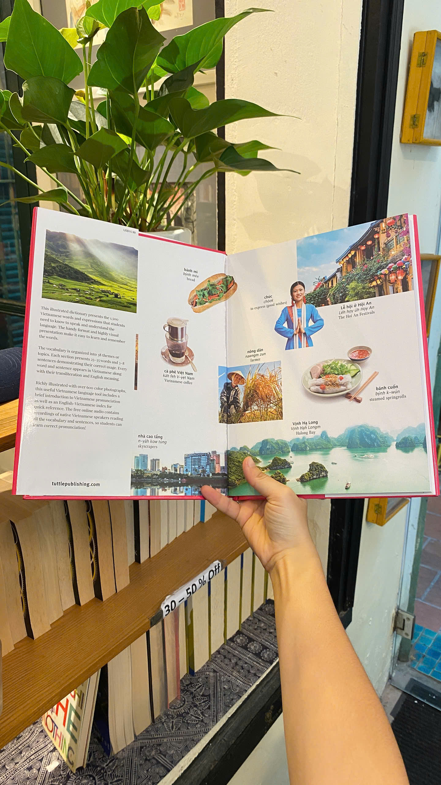 Sách - Vietnamese Picture Dictionary - For Visual Learners of All Ages | Học Tiếng Việt / Bìa cứng