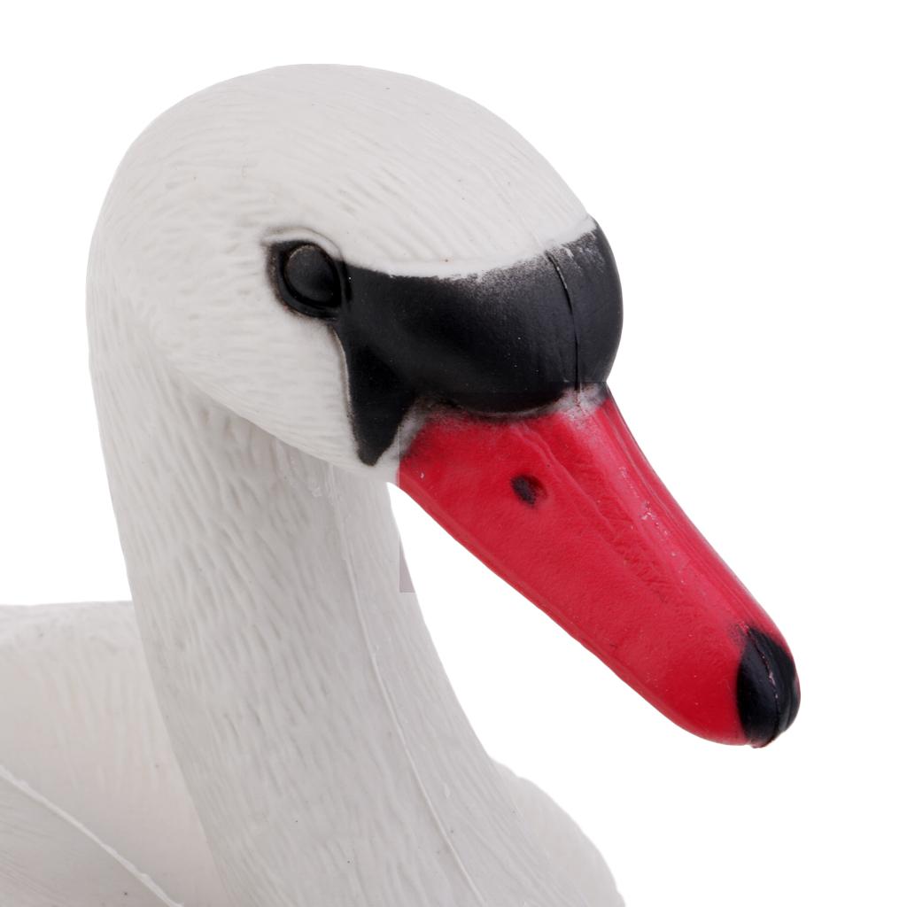 3Pcs SWAN DUCK DECOY Floating Duck Decoy with Weighted Keel for Hunting Fishing