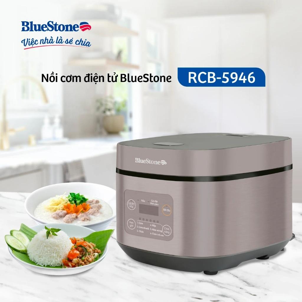 Nồi Cơm Điện BlueStone RCB-5946, 860w - 1.5Lit, Hàng Chính Hãng