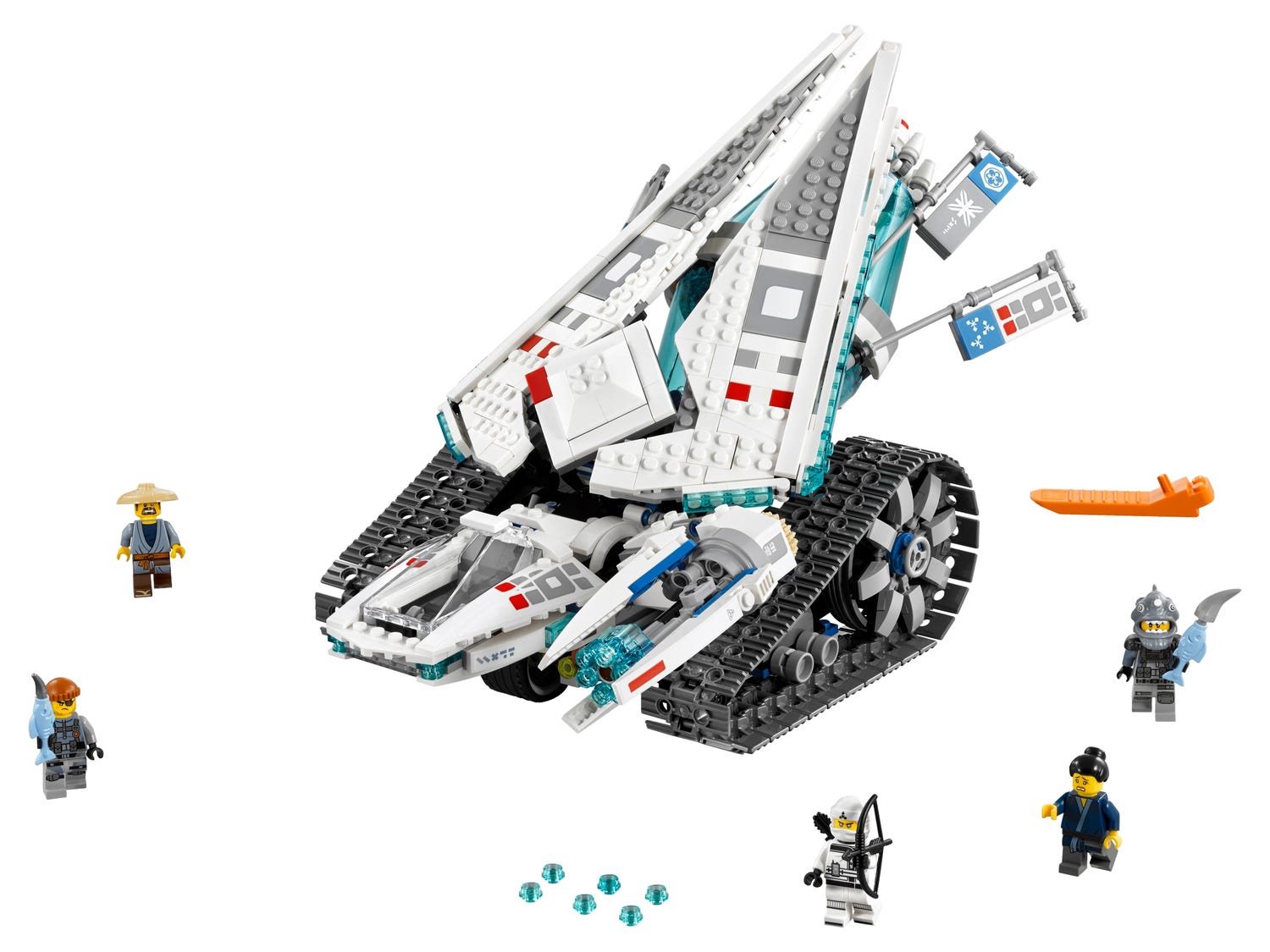 Mô hình Lego Ninjago 70616 - Xe Tăng Băng