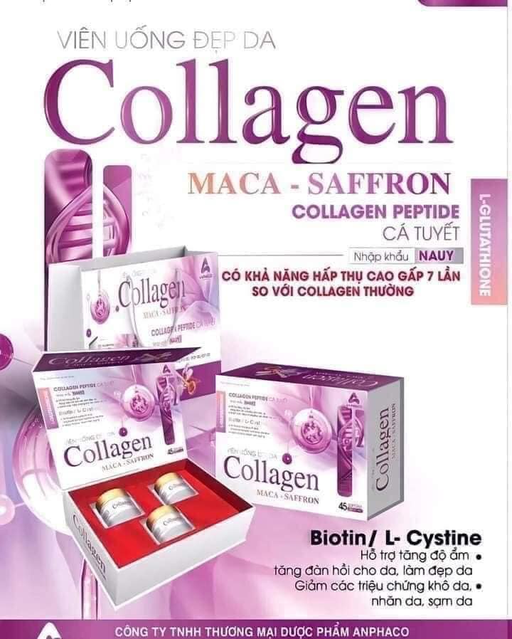 Viên uống Collagen Peptide Cá Tuyết Nhập Khẩu Nauy 