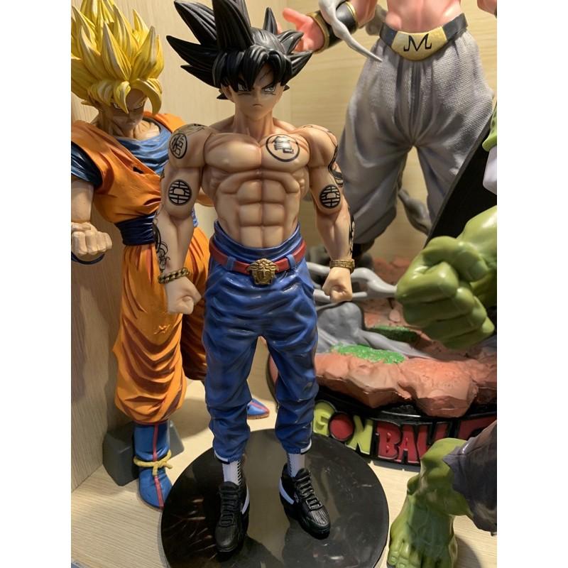 Mô hình Figure dragon ball 7 viên ngọc rồng hình xăm songoku 28cm