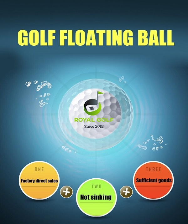SET 10 BÓNG GOLF LÕI KÉP NỔI TRÊN MẶT NƯỚC