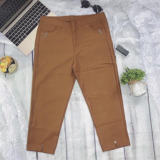 Q lỡ cotton 9 tấc đại vải co giãn 4 chiều