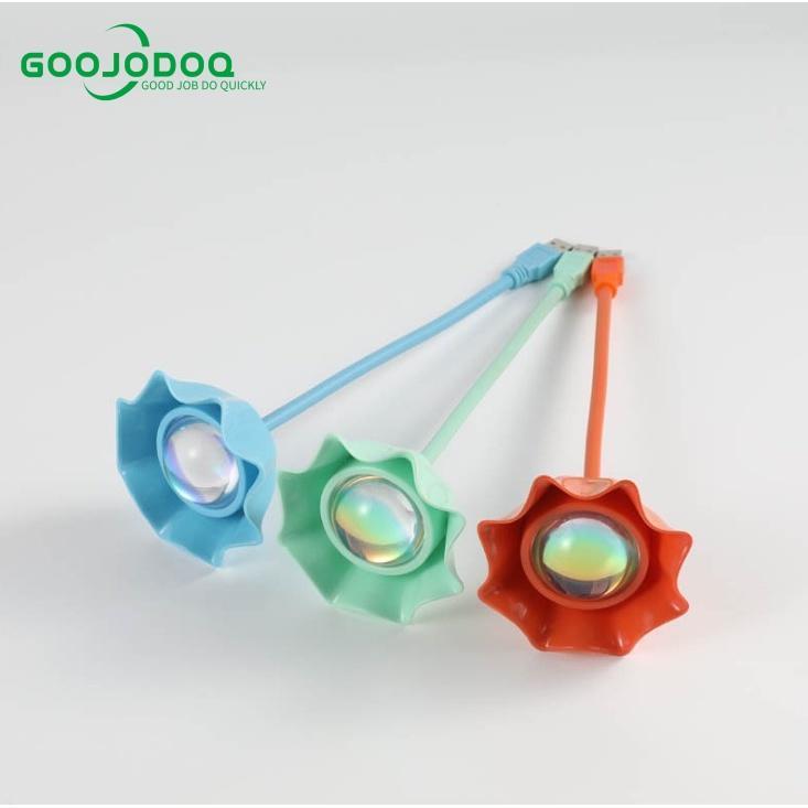 Đèn led GOOJODOQ mini chiếu màu hoàng hôn chuyên dụng quay Tik Tok cổng USB dễ mang đi