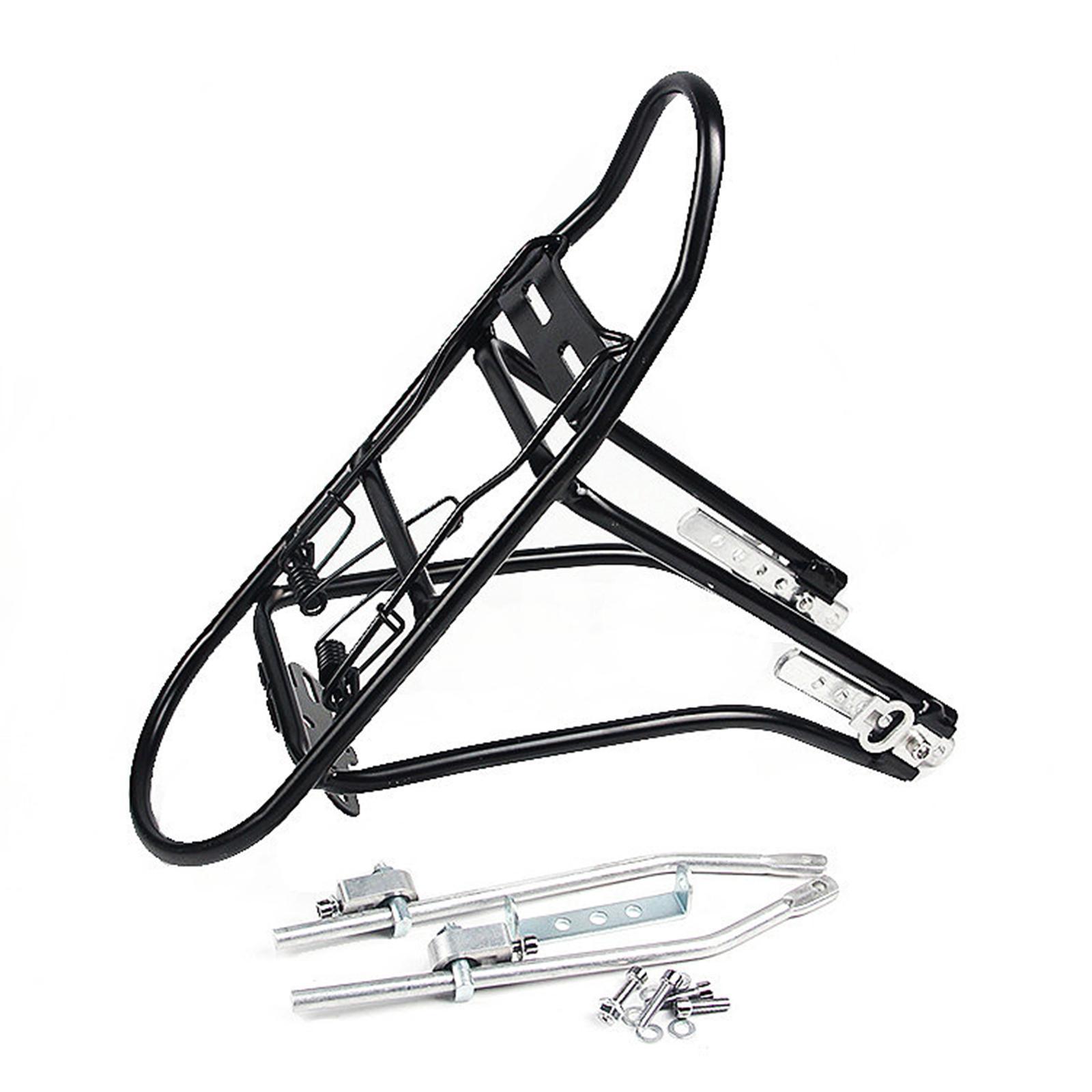 Aluminum Alloy Bicycle Rear Cargo Rack Shelf Suitable for 14"16"18"20" Cycle Travel Carrying Parts, Bike Rear Rack Bicycle Accessories