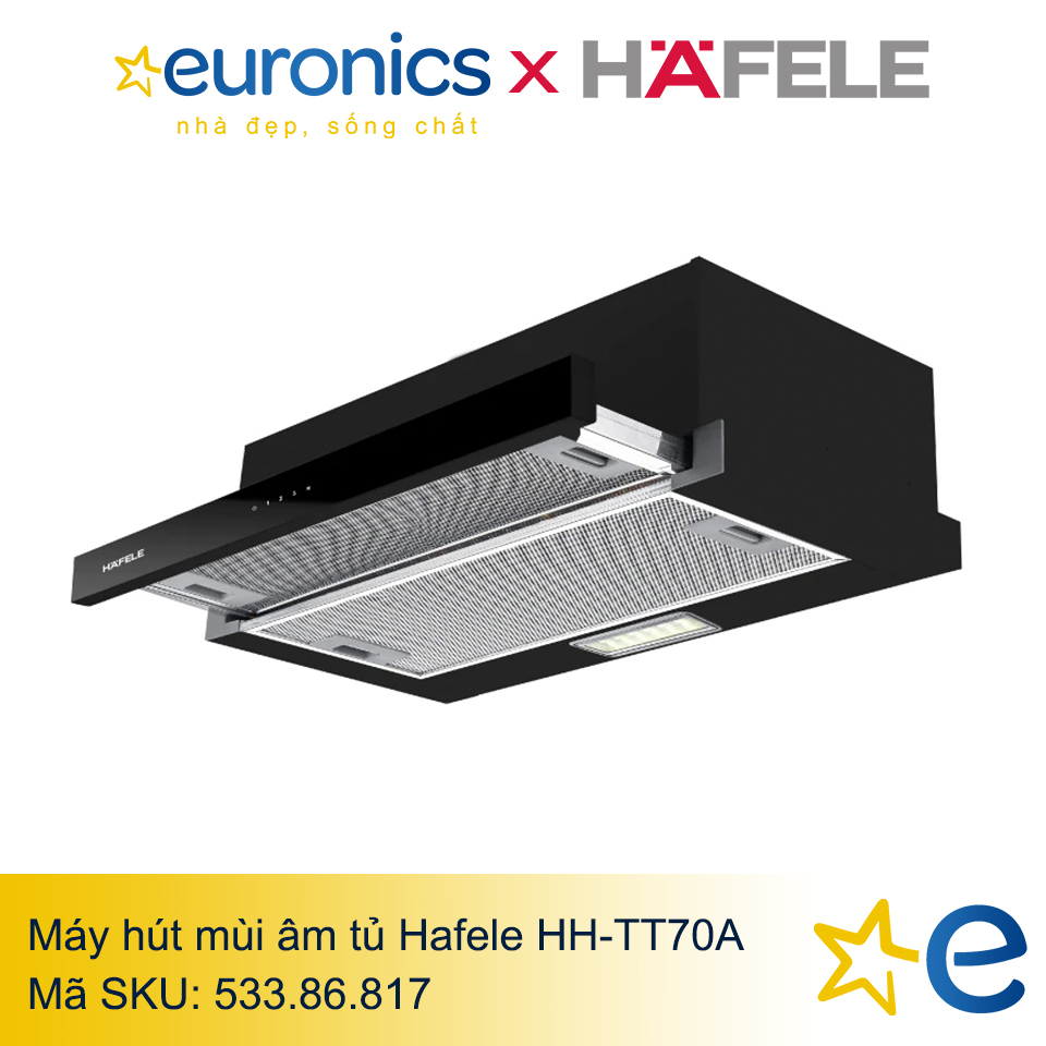 Máy Hút Mùi Âm Tủ Hafele Hh - Tt70A533.86.817 - Hàng Chính Hãng