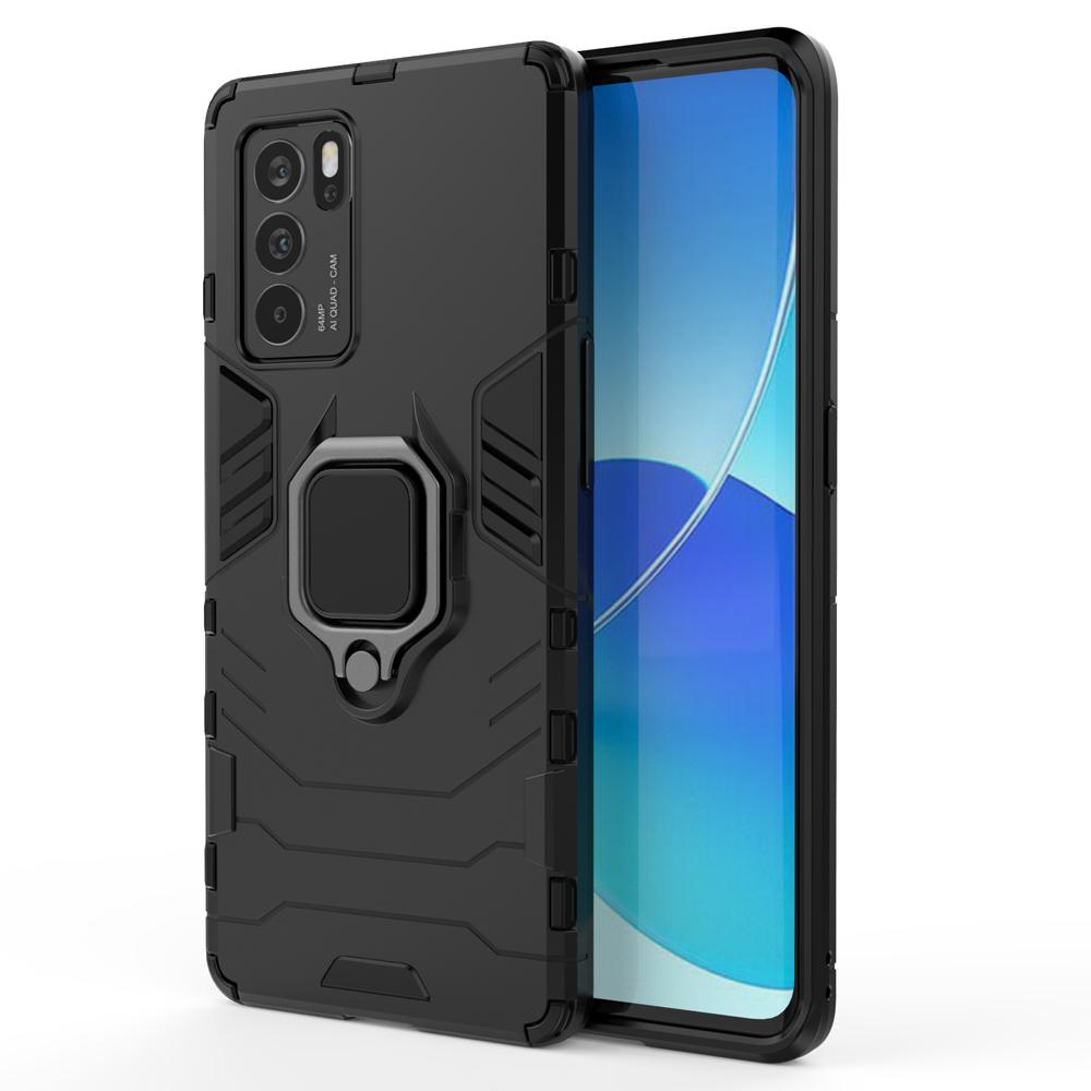 Ốp lưng dành cho Oppo Reno 6 Reno6 Z Reno6 Pro 5G chống sốc iron man kèm nhẫn iring Bảo vệ camera và chống xem video tiện lợi