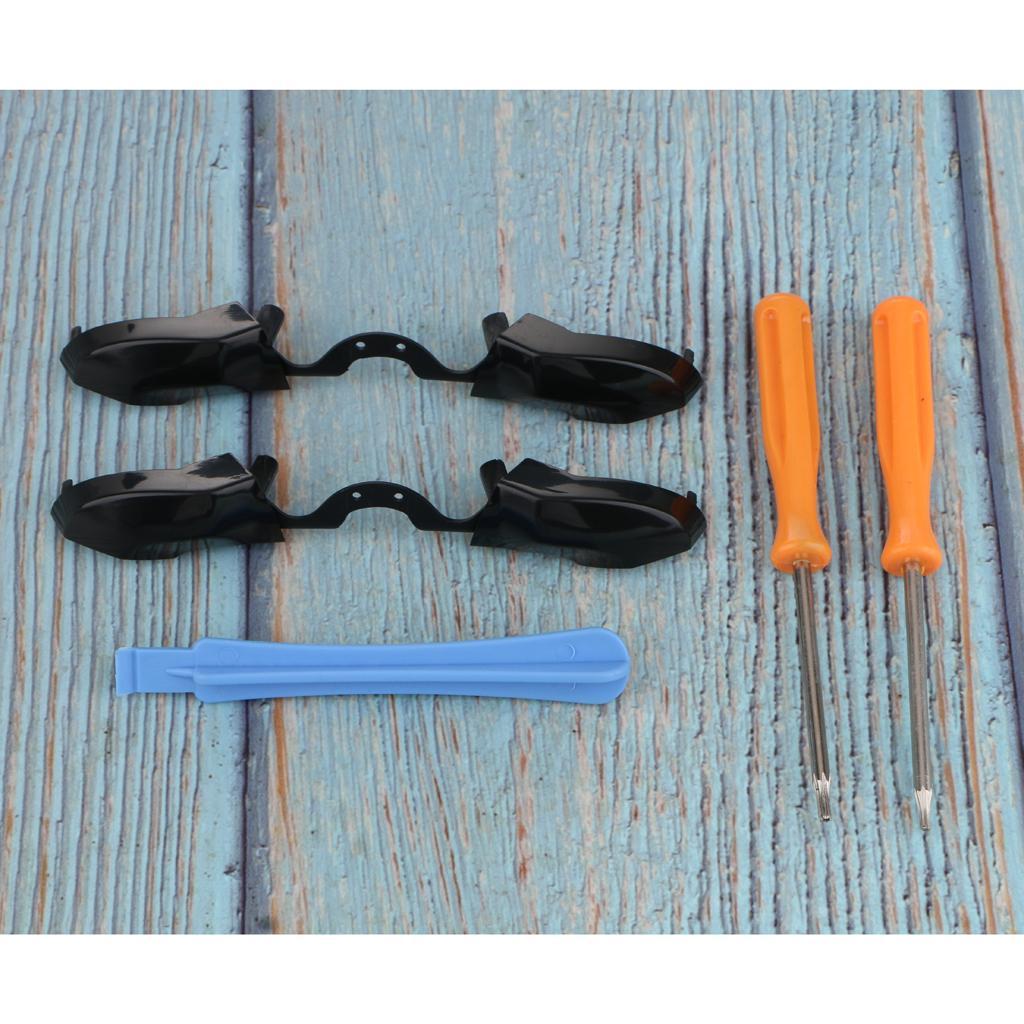 2Pcs Bumper Button + Screwdriver For Controller