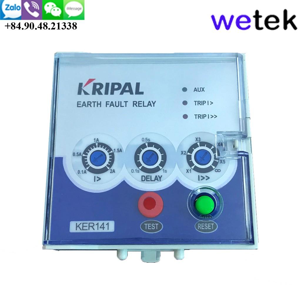 Rơ le KRIPAL Chạm đất EFR KER141 Rẻ nhất, Hợp lý nhất, 12Th Bảo hành