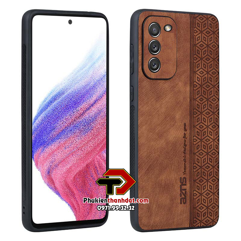 Ốp lưng da cho SamSung Galaxy S20 FE chính hãng AZNS viền mềm, chống sốc, chống bám vân tay, nâng tầm đẳng cấp - Hàng chính hãng