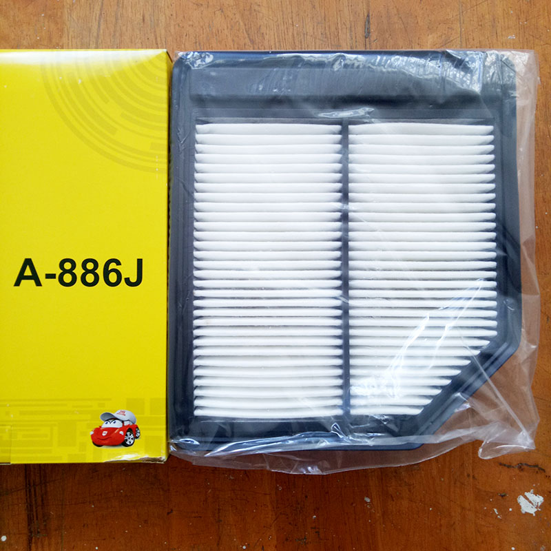 Lọc gió động cơ cho xe Honda Civic 1.8 2005, 2006, 2007, 2008, 2009, 2010, 2011, 2012 mã phụ tùng 17220-RNA-A00 mã A886J