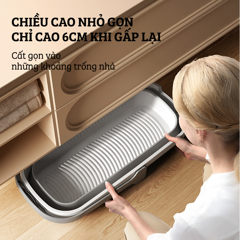 Xô Nhựa Cao Cấp Gấp Gọn Đa Năng Damas, Xô Nước Lau Nhà Vệ Sinh Nhà Cửa  - Chất Liệu Nhựa PP An Toàn Cho Người Tiêu Dùng - Dung Tích 6L Phù Hợp Với Nhiều Nhu Cầu Sử Dụng: Rửa Xe, Câu Cá, Để Đồ Đạc,...Thiết Kế Kèm Quai Xách Tay Thuận Tiện Di Chuyển