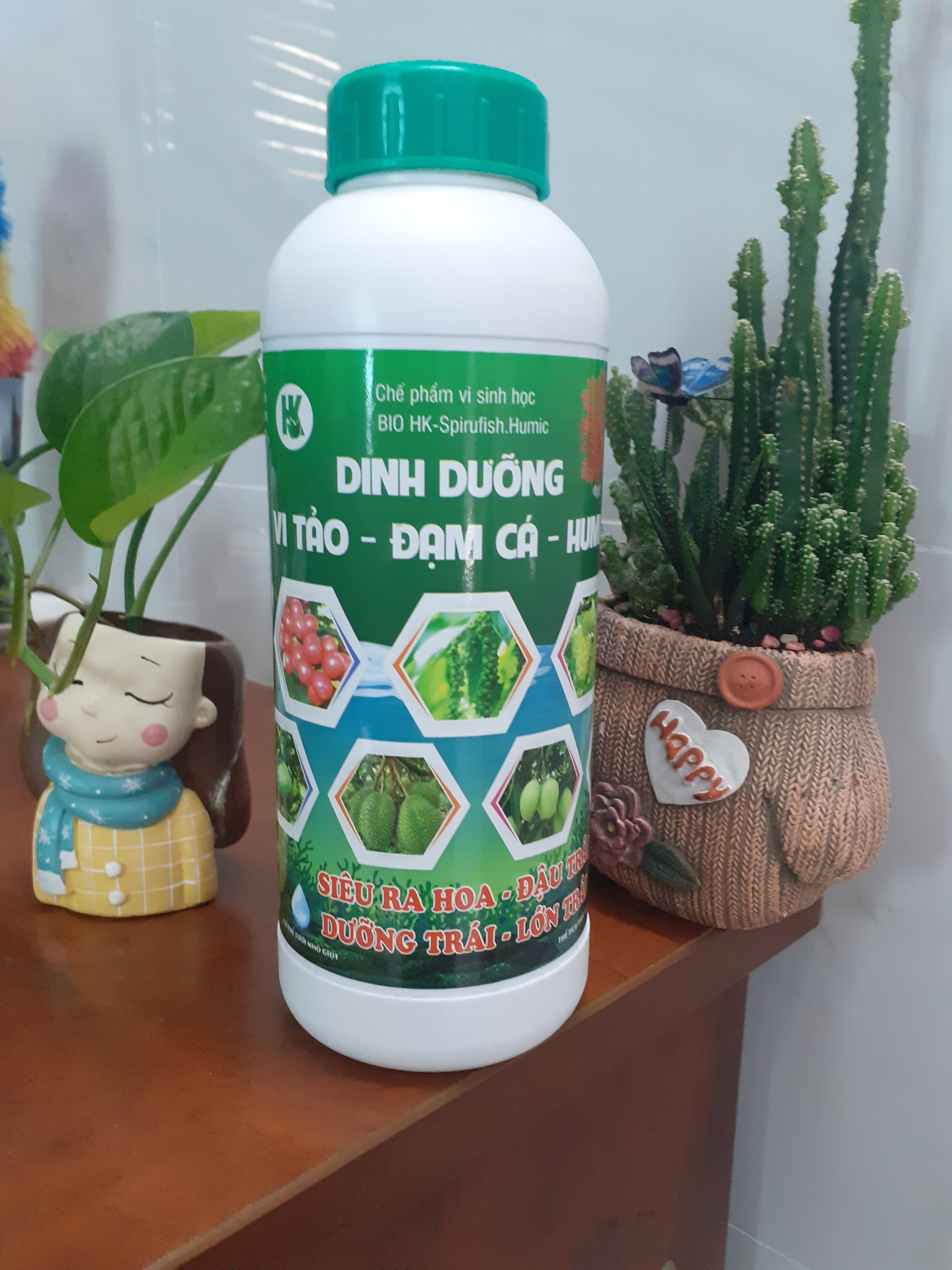 *** Chế phẩm sinh học vi tảo – đạm cá- humic siêu ra hoa-đậu trái ***