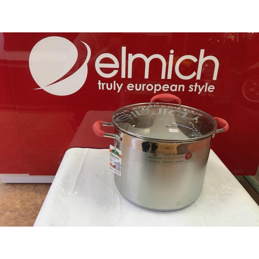 Nồi luộc gà Elmich Smartcook inox 304 5 đáy 30cm 28cm