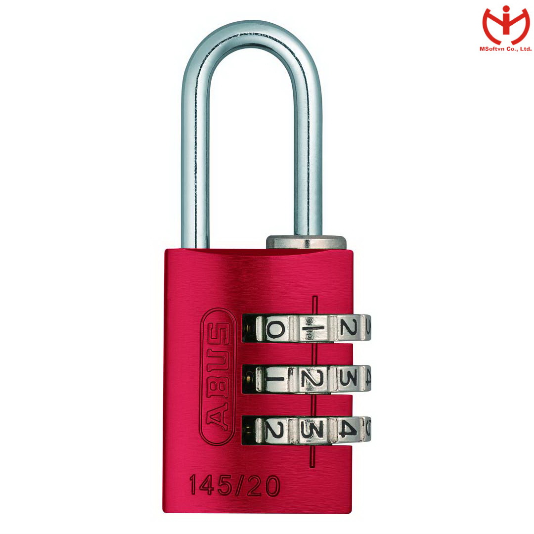 Ổ Khóa Số Abus 145/20 (20mm) - Nâu