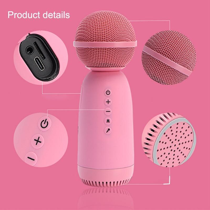 Micro không dây cầm tay kết nối Bluetooth tương thích với điện thoại và máy tính bảng