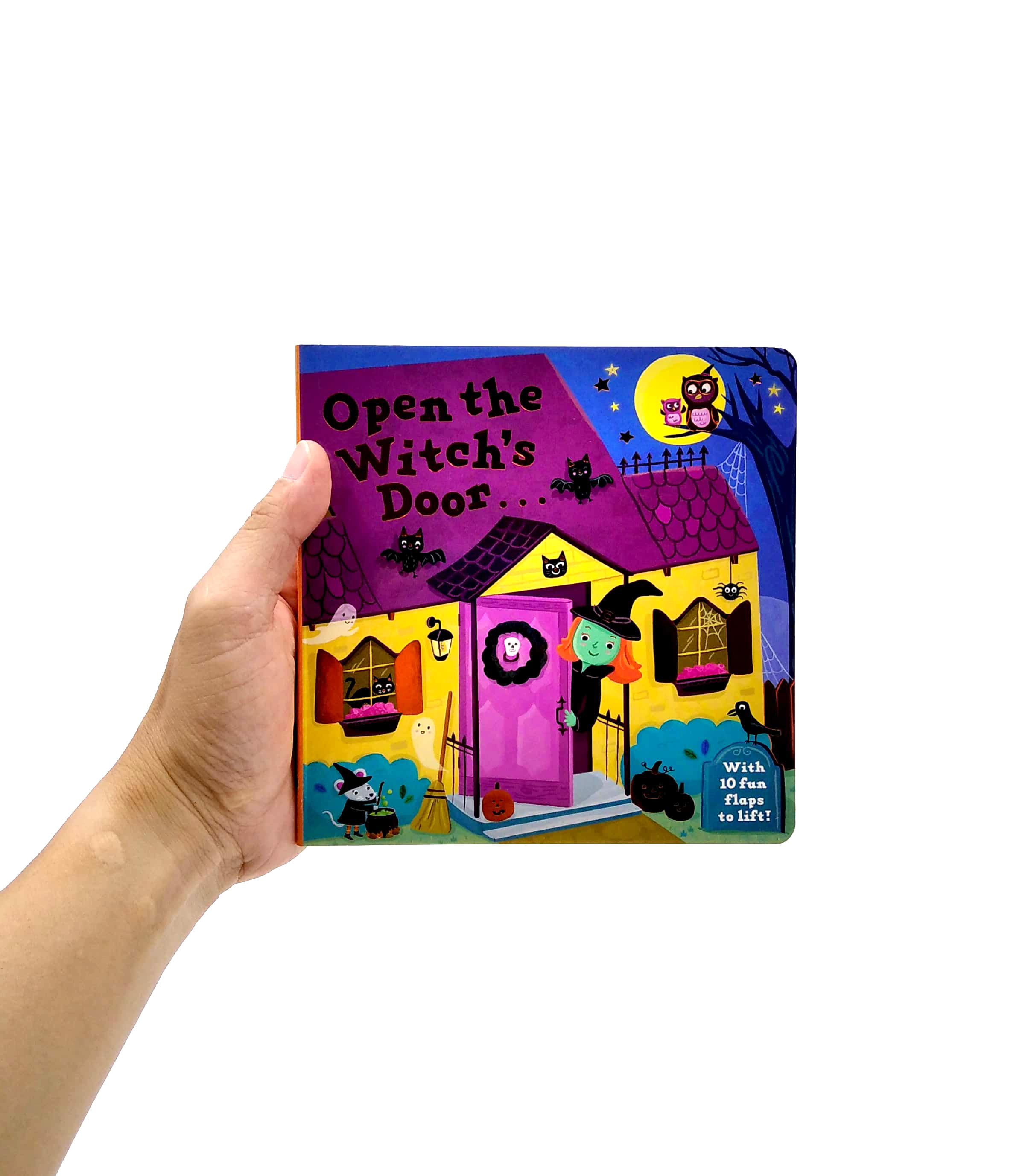 Hình ảnh Open The Witch's Door: A Halloween Lift-the-Flap Book