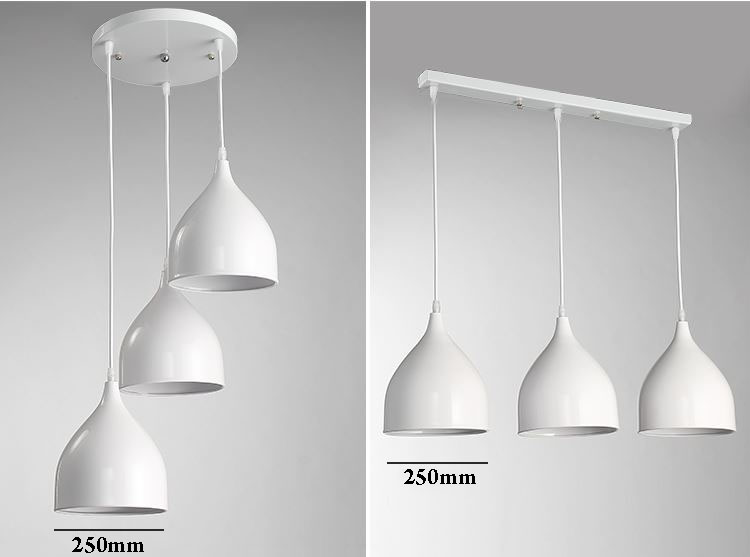 Đèn thả FINCE phong cách độc đáo trang trí nhà cửa cao cấp D250 (mm) - kèm bóng LED chuyên dụng.