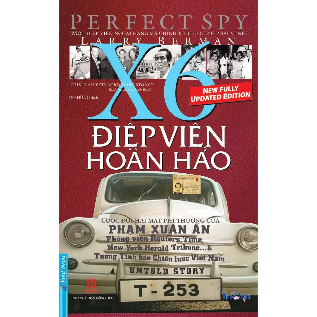 Combo Chân Trần Chí Thép + X6 Điệp Viên Hoàn Hảo (Bìa mềm) - Bản Quyền