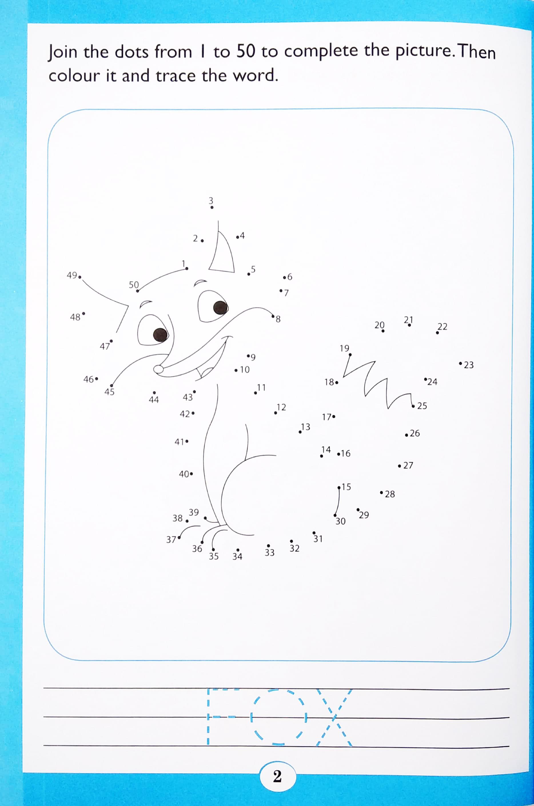 Dot -To- Dot Learning With Fun 1 To 50