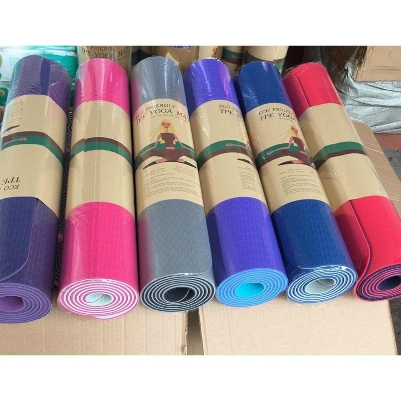 Thảm tập yoga 2 lớp loại 1 hàng cao cấp