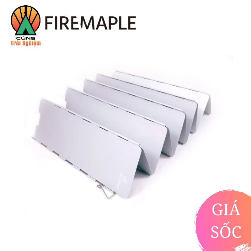 Tấm Chắn Gió Nhôm Dã Ngoại Chuyên Dụng Fire-Maple Cho Nấu Ăn Ngoài Trời Siêu Nhẹ 58g FMW-501