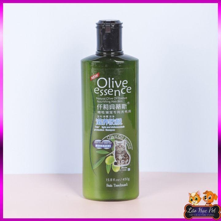 Sữa Tắm cho chó mèo - Sữa tắm Olive Essence - Dùng cho cả chó và mèo