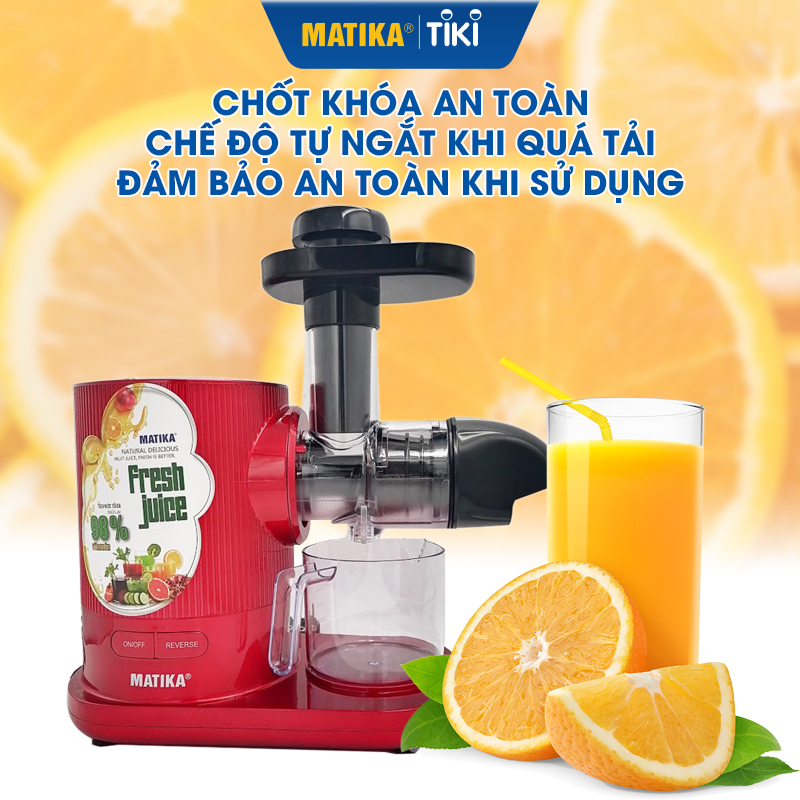 Máy Ép Chậm Trục Ngang MATIKA 1L 150W MTK-3240 - Hàng chính hãng