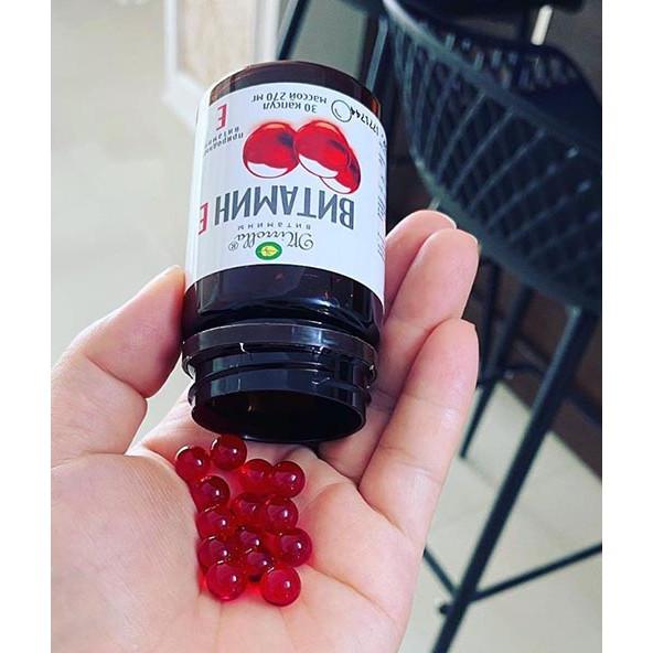 Vitamin E đỏ Nga Mirrolla 400mr hũ 30v
