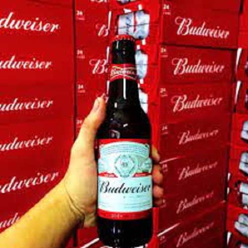 Thùng bia Budweiser 330ml x 24 chai thủy tinh