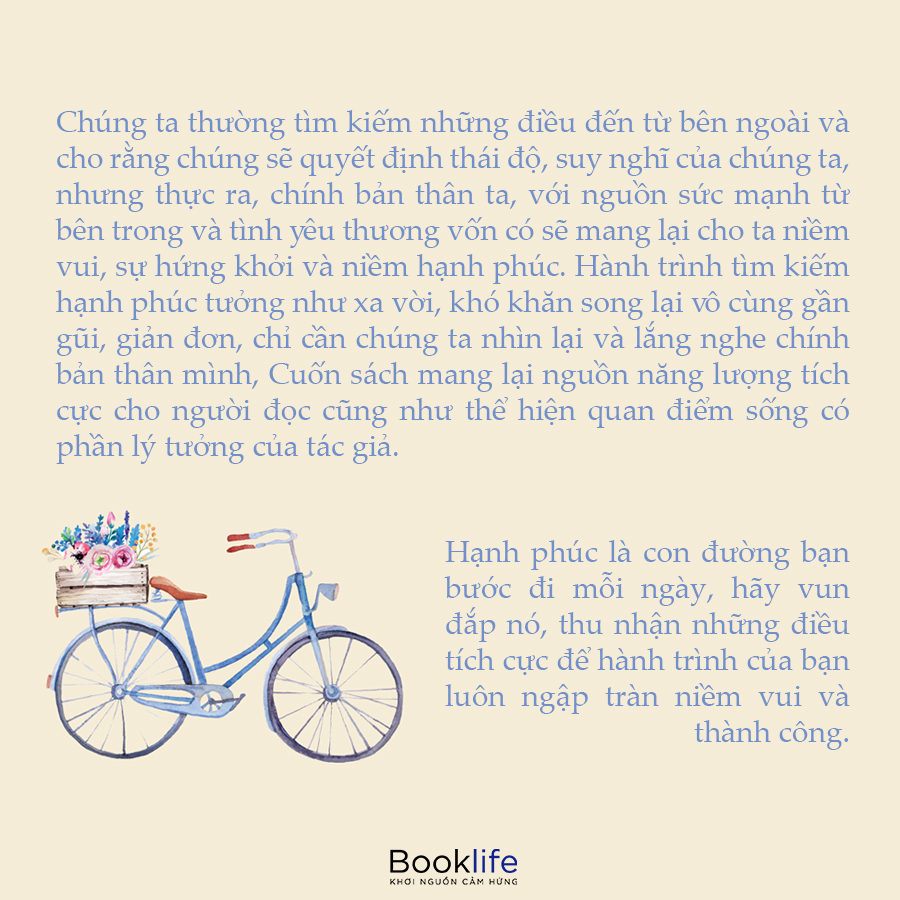 Sách - Hạnh phúc là hành trình, Không phải là đích đến - 1980BOOKS