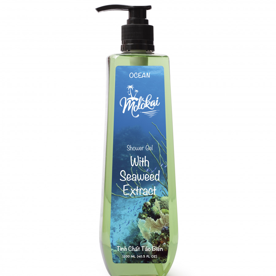 Sữa tắm tinh chất tảo biển Molokai - xanh rêu