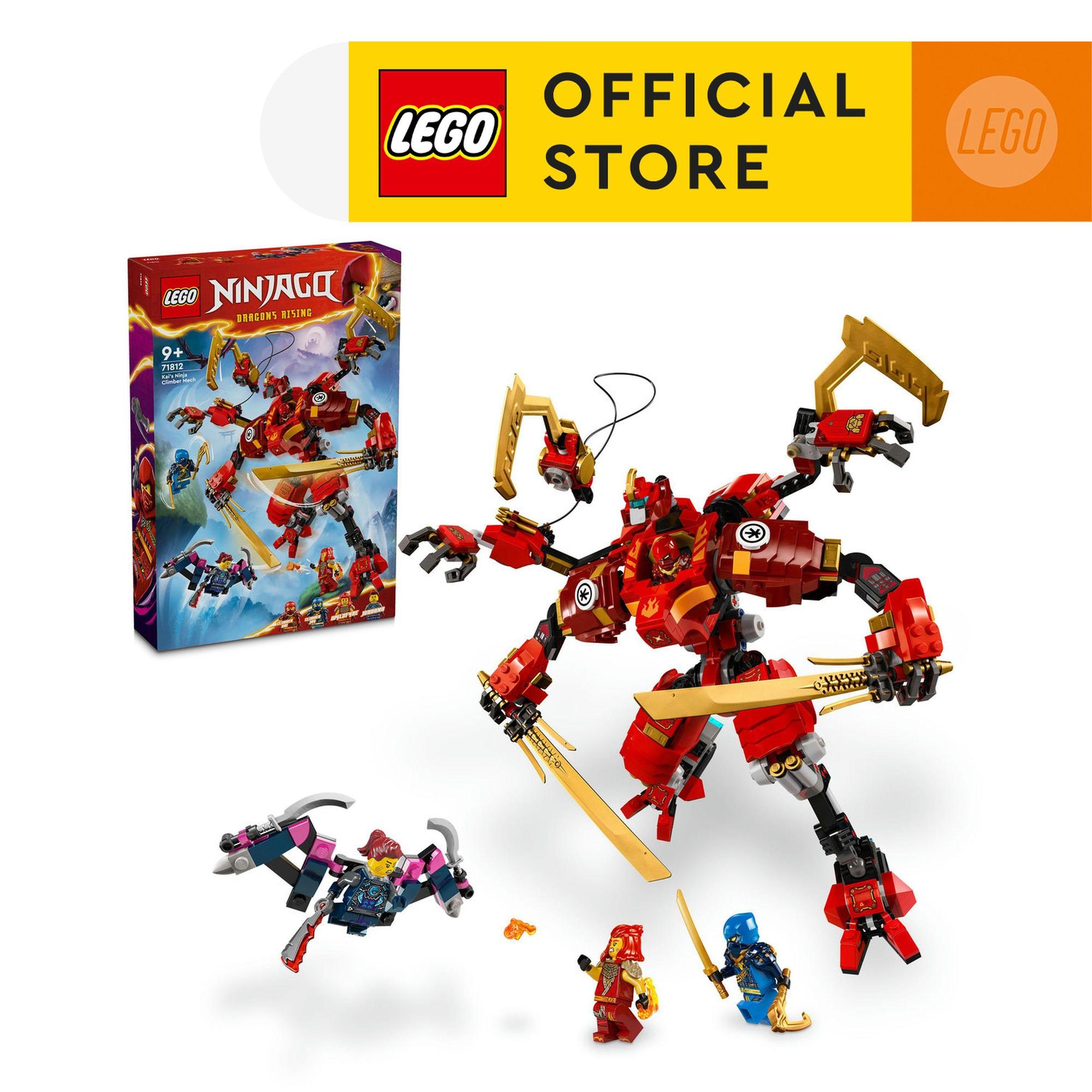 LEGO NINJAGO 71812 Đồ chơi lắp ráp Chiến giáp vượt địa hình dành cho Kai (623 Chi Tiết)