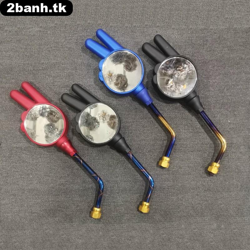 Gương chiếu hậu hai ngón tay - Xanh Dương