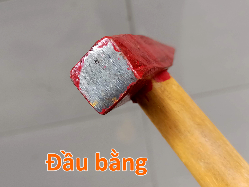 Búa mào cán gỗ 0.4kg