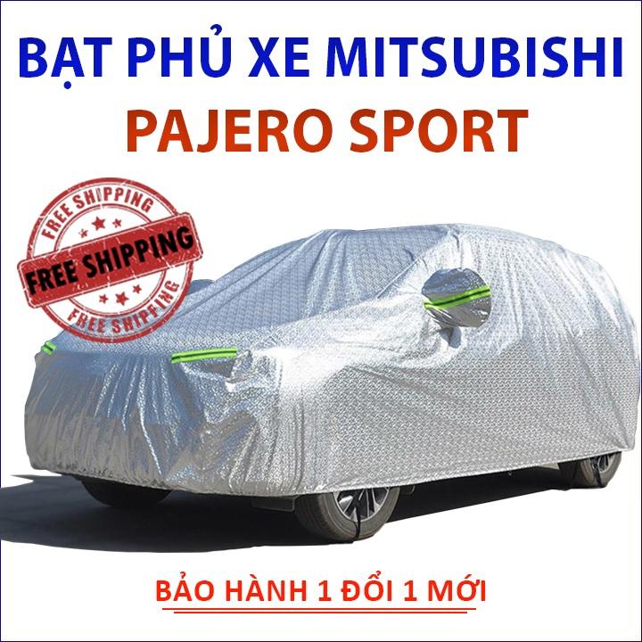 Bạt che phủ xe ô tô 7 chỗ Mitsubishi Pajero Sport chống nắng mưa bụi bẩn, bạt trùm xe ô tô 3 lớp chống nóng