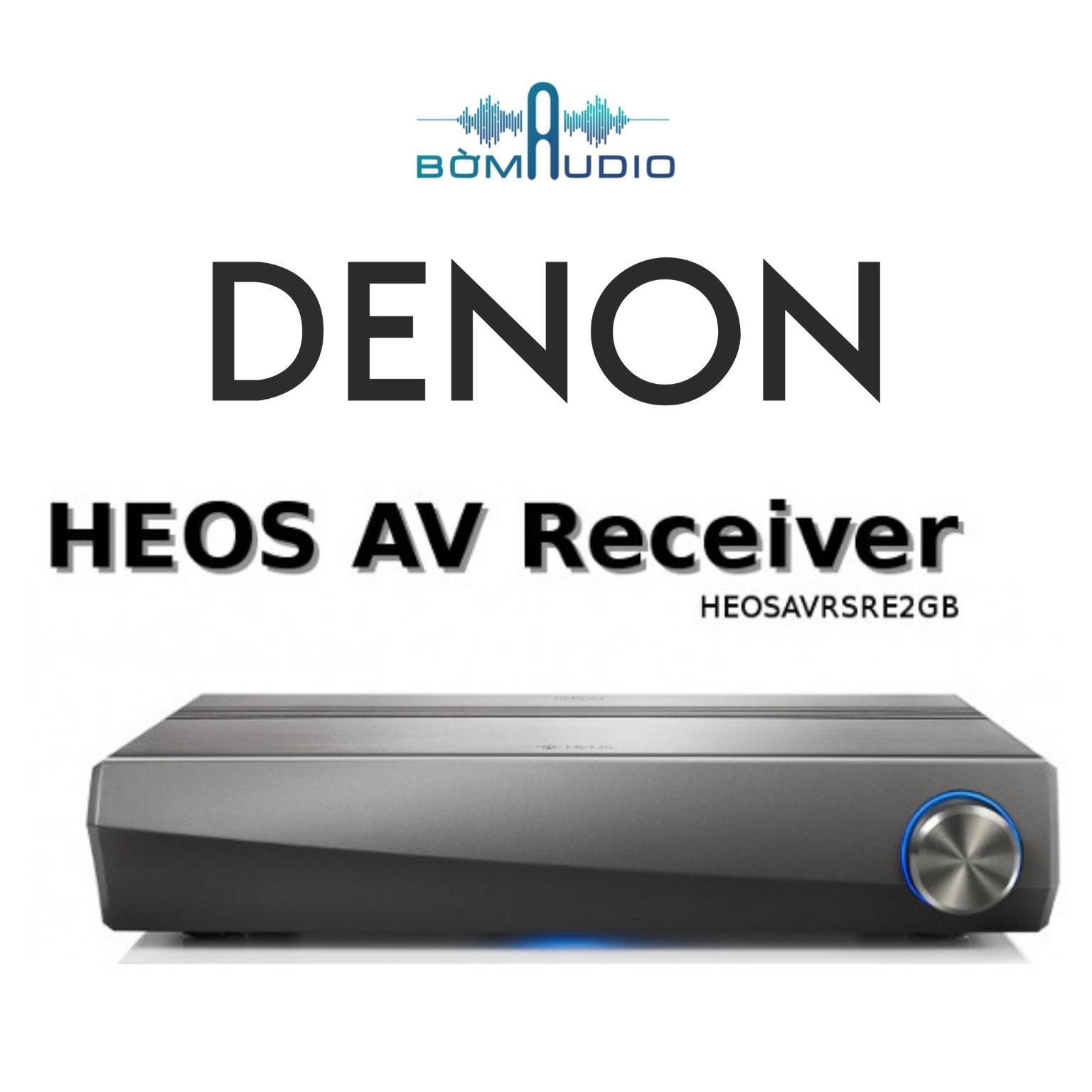 DENON HEOS AVR | AMPLY XEM PHIM NGHE NHẠC ĐA PHÒNG 5.1 KÊNH x100W - KẾT NỐI KHÔNG DÂY THỜI THƯỢNG | HÀNG CHÍNH HÃNG _ MỚI 100%