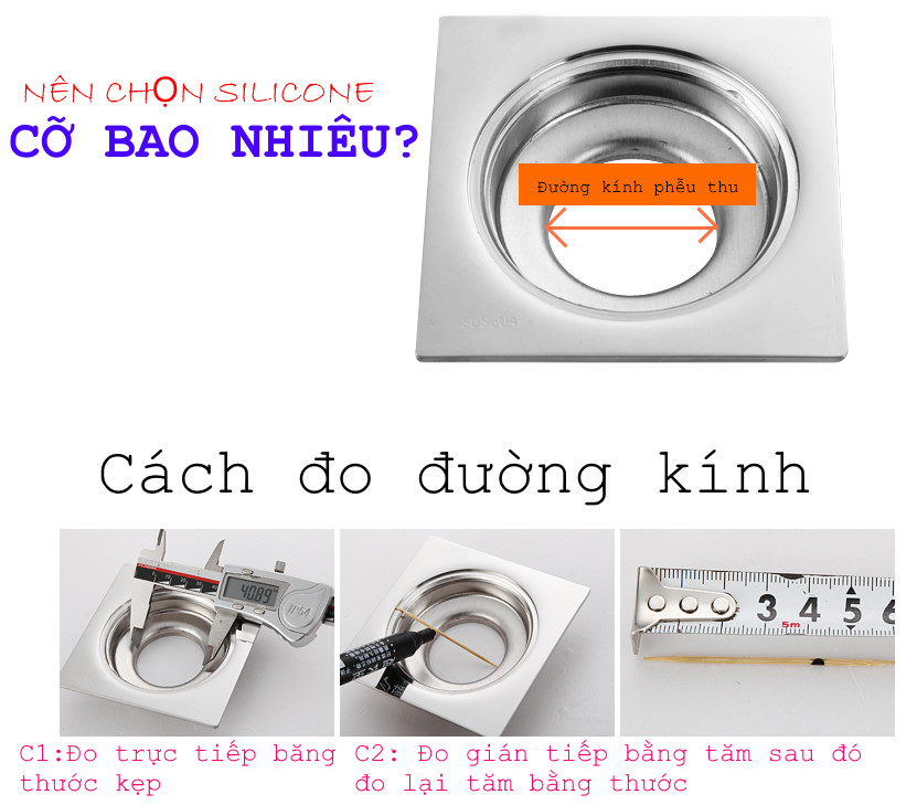 Chống mùi cho nhà vệ sinh bằng Silicone