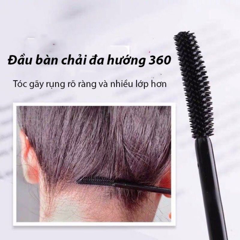 Lược chuốt tóc con chống rối không bị bết chải gọn các tóc con vào nếp giúp tạo kiểu tóc dễ dàng ,nhỏ gọn tiện mang theo mọi nơi