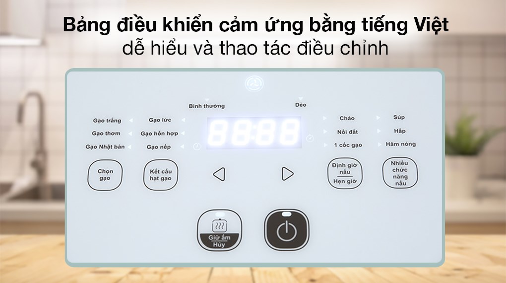 Nồi cơm điện cao tần Tefal 1.5 lít RK762168 Công suất 1200W, 14 chế độ nấu cơm cháo - Hàng chính hãng