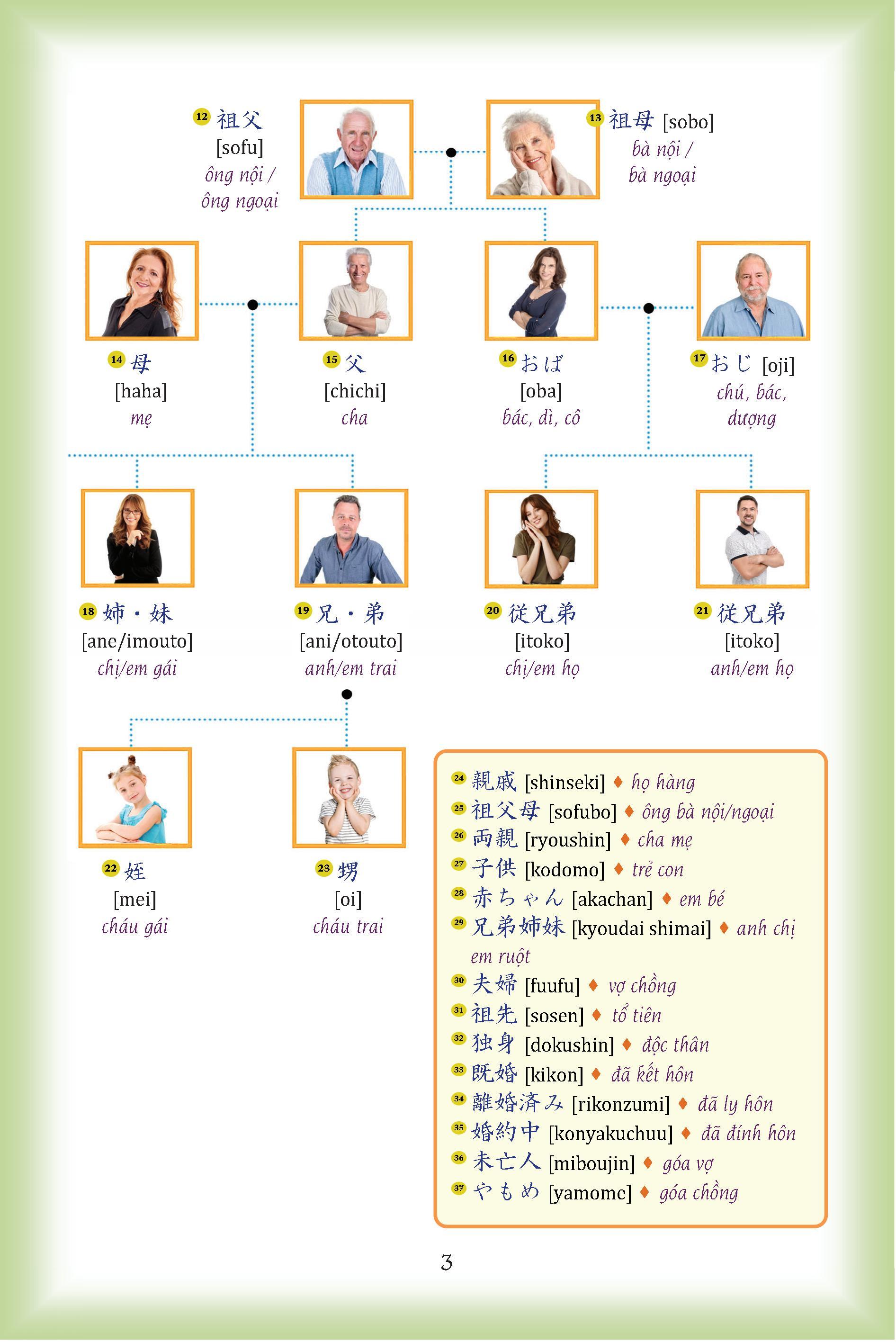 Sách - Từ Điển Nhật-Việt Bằng Hình - Phiên Bản Màu