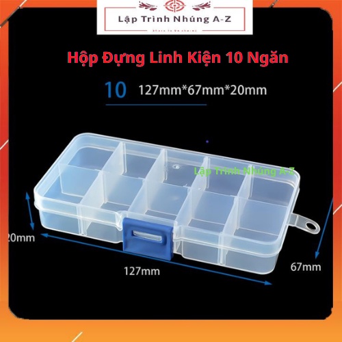 [Lập Trình Nhúng A-Z] Hộp Đựng Linh Kiện 1/8/10/15/24/36/RFID Ngăn