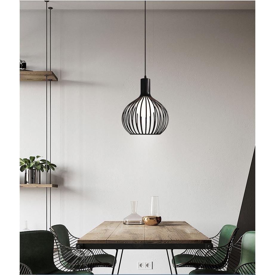 COMBO 3 thả Chụp nơm CHIM trang trí nhà cửa, quán cafe - kèm bóng Led cao cấp