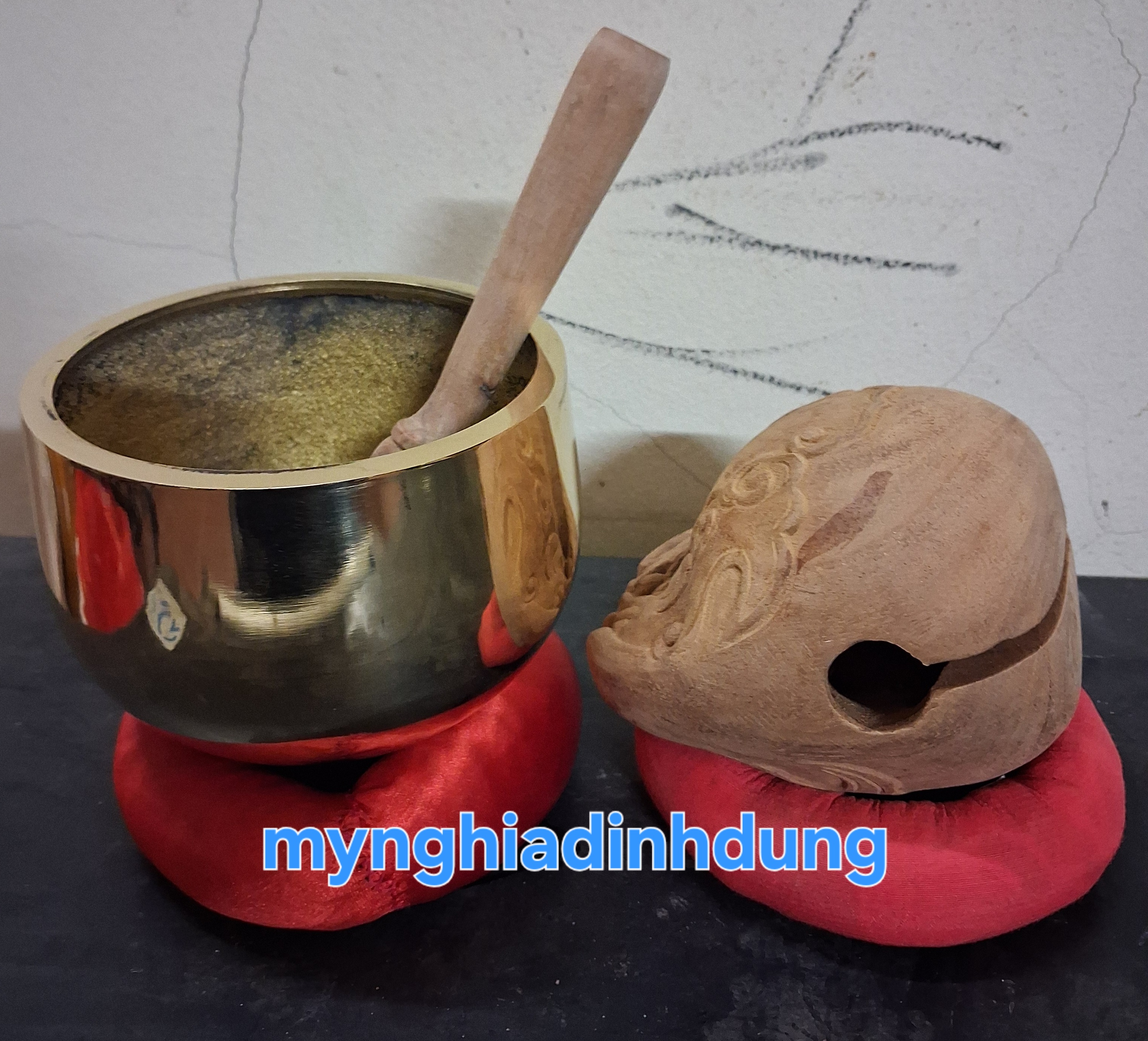 Bộ chuông mõ tụng kinh phật