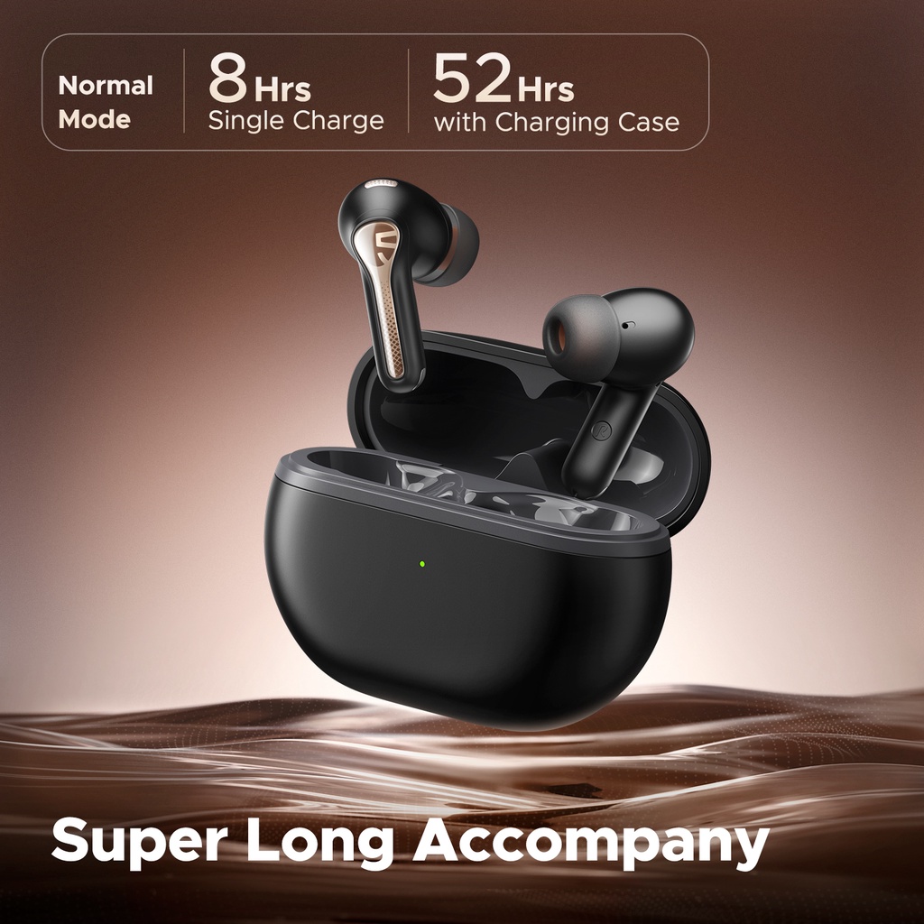 Tai Nghe True Wireless SoundPEATS Capsule 3 Pro Bluetooth 5.3, ANC 43dB, 6 Mic  - Hàng Chính Hãng