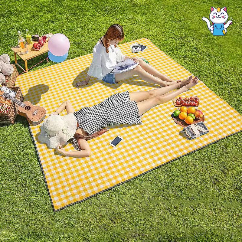 Bạt, Thảm Picnic Dã Ngoại Ngoài Trời Gấp Gọn Chống Thấm Nước Chống Ẩm Khi Cắm Trại , Tổ Chức Ăn Uống , Du Lịch Phượt