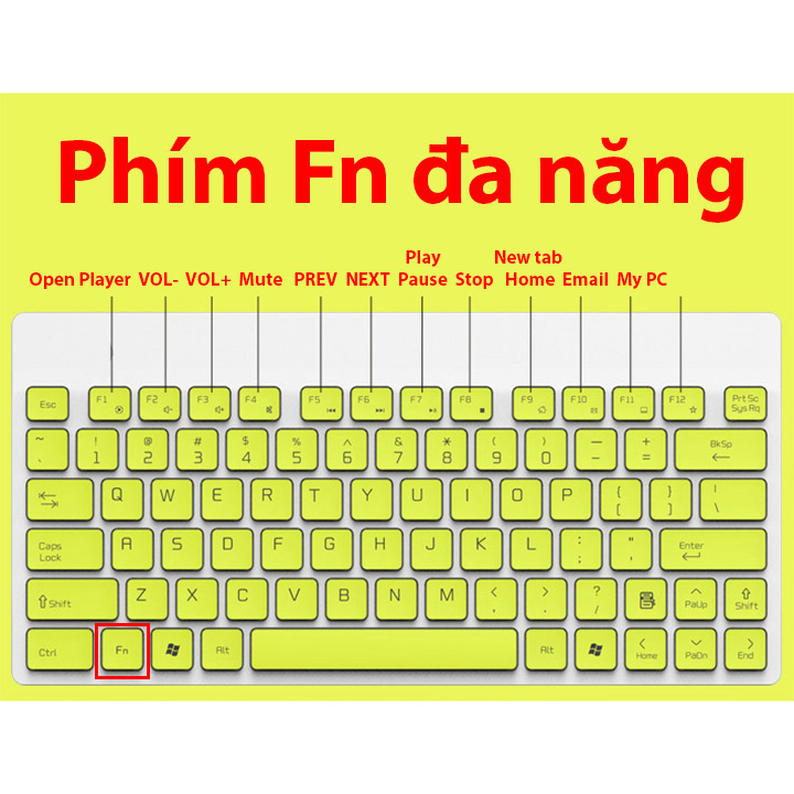 Bộ phím chuột không dây FD 1500 nhỏ gọn, thời trang