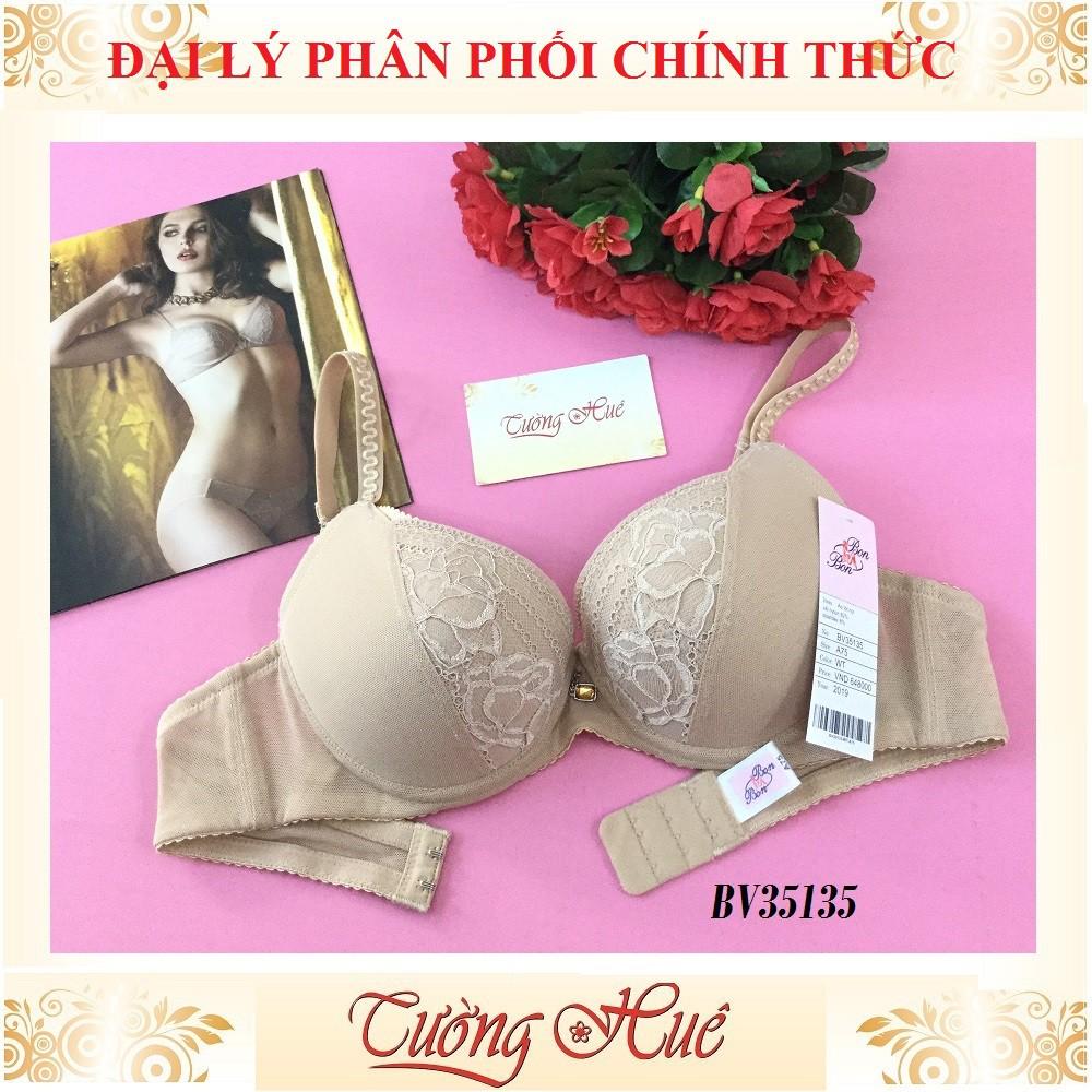 Áo lót nữ Bon Bon BV 35135 áo ngực mút dầy phối ren.