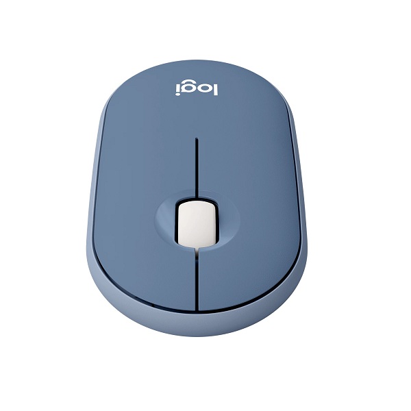 Chuột không dây Logitech Pebble M350 màu xanh dương (Blue Berry)(910-006667)- Hàng chính hãng